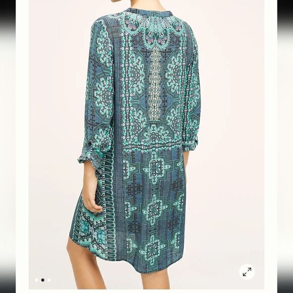 Hemant & Nandita Marche Silk Dress - Picture 6 of 13